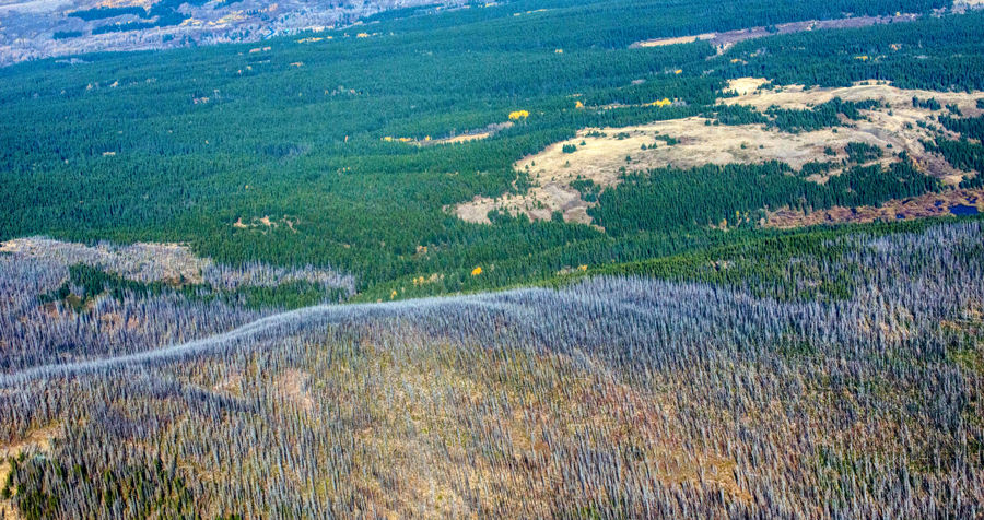 COVER PHOTO: Aerial view of Solenex Lease, 2015 Fairfield Sun Times